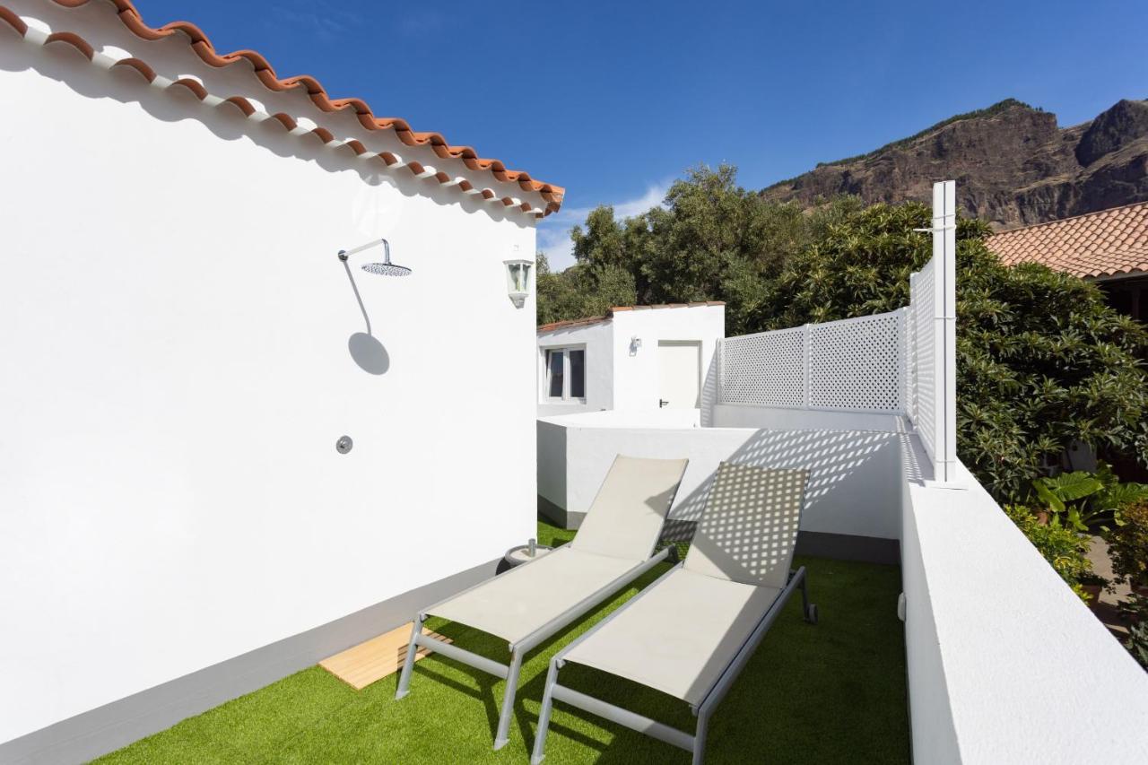 Casa Evaristo with Roque Nublo view Tejeda  Exterior foto