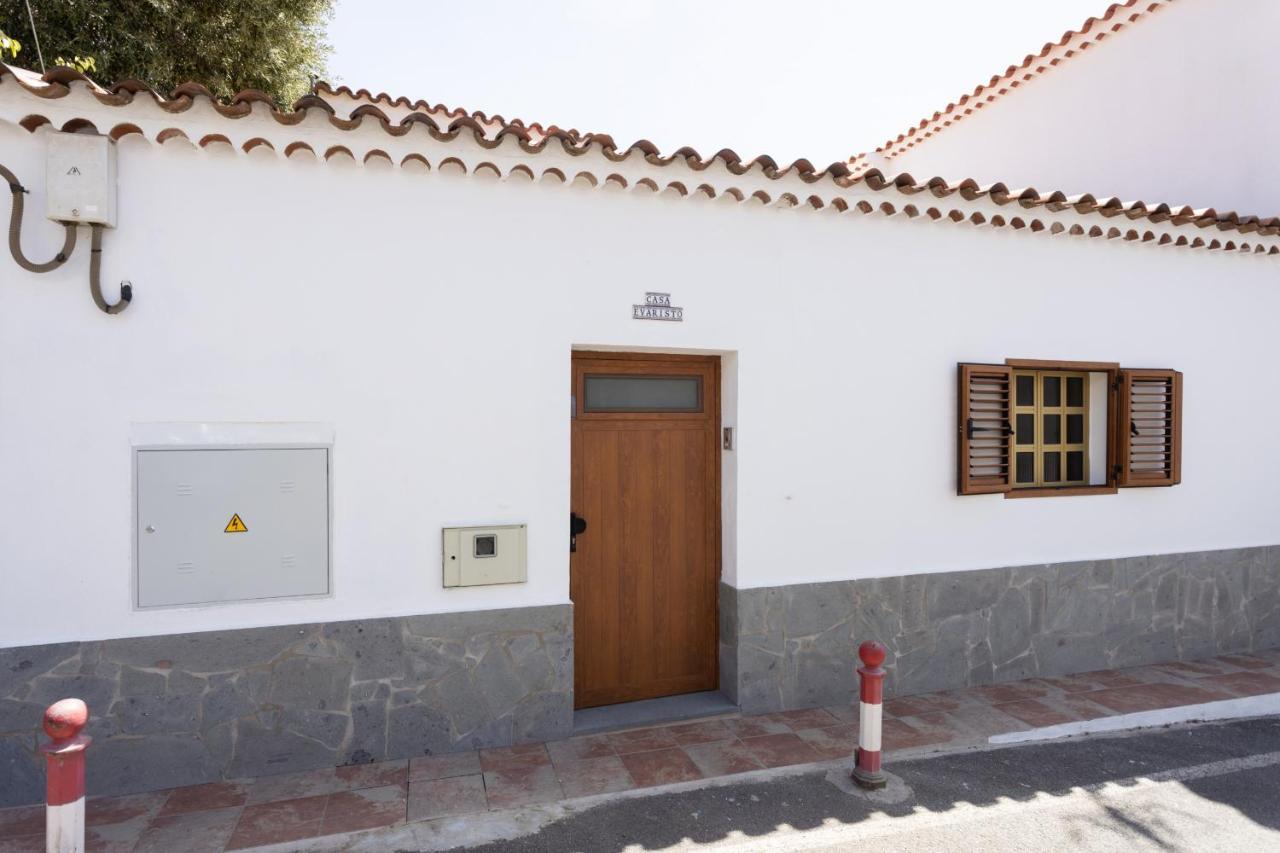 Casa Evaristo with Roque Nublo view Tejeda  Exterior foto